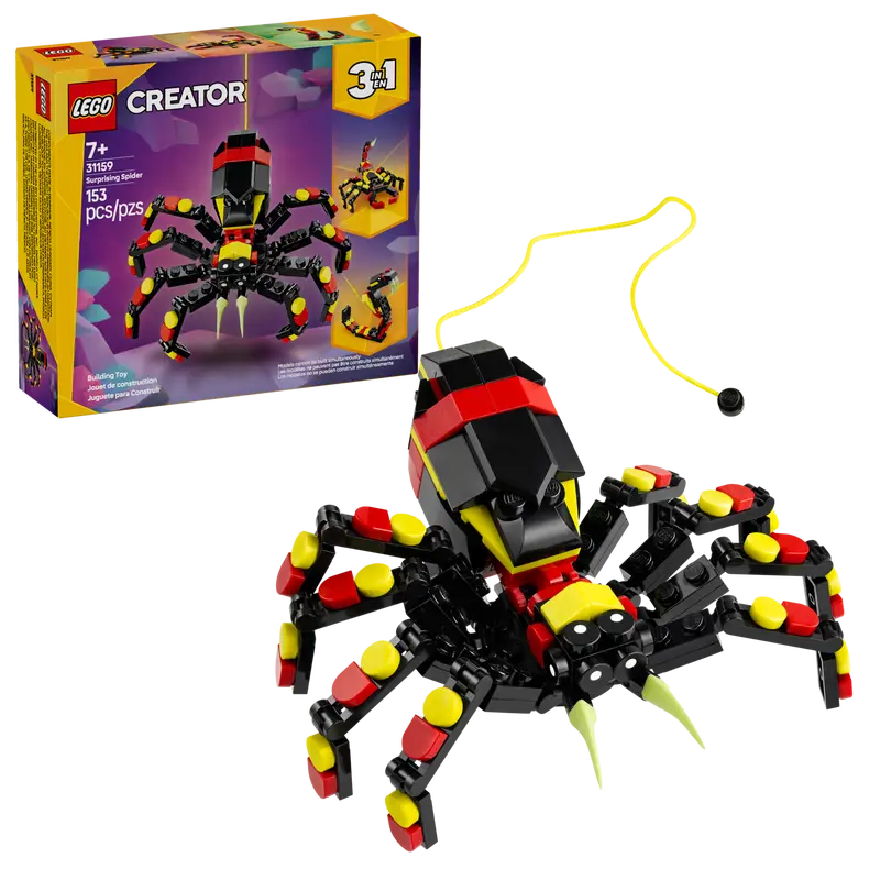 Lego Creator 31159 L&#39;araigné étonnante