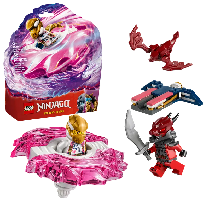 Lego Ninjago 71824 La toupie Spinjitzu du dragon de Sora