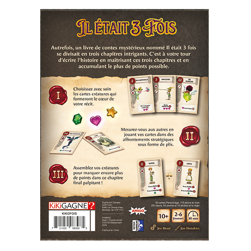 Il étais 3 fois