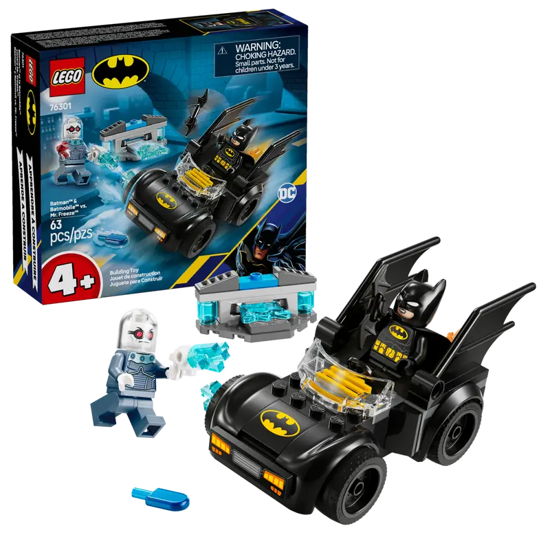 Lego Batman 76301 Batman et la Batmobile contre Mr. Freeze