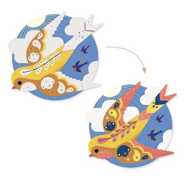 Tableaux Paillettes et strass Paradisio