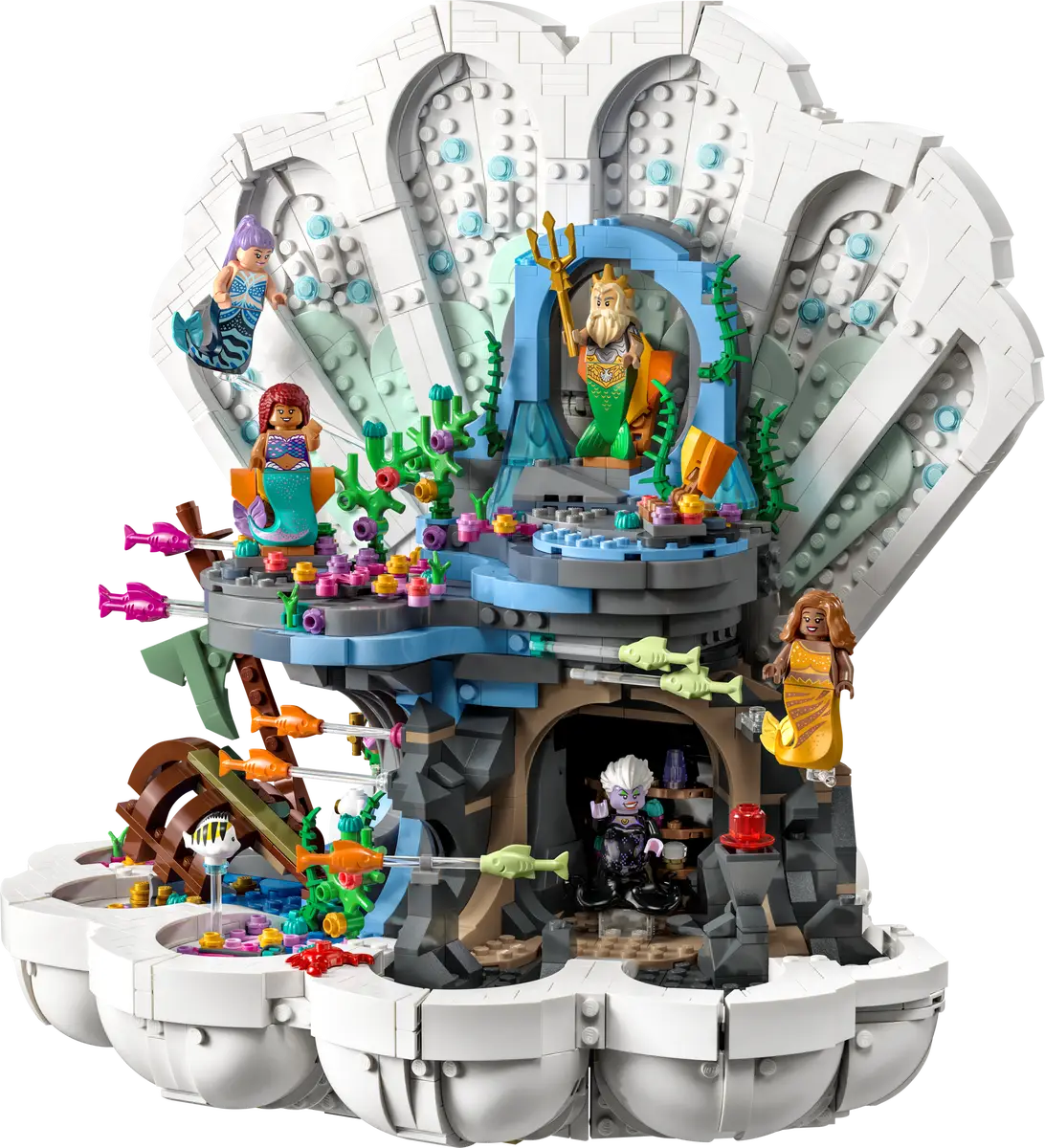 Lego Disney 43225 The Little Mermaid Royal Clamshell