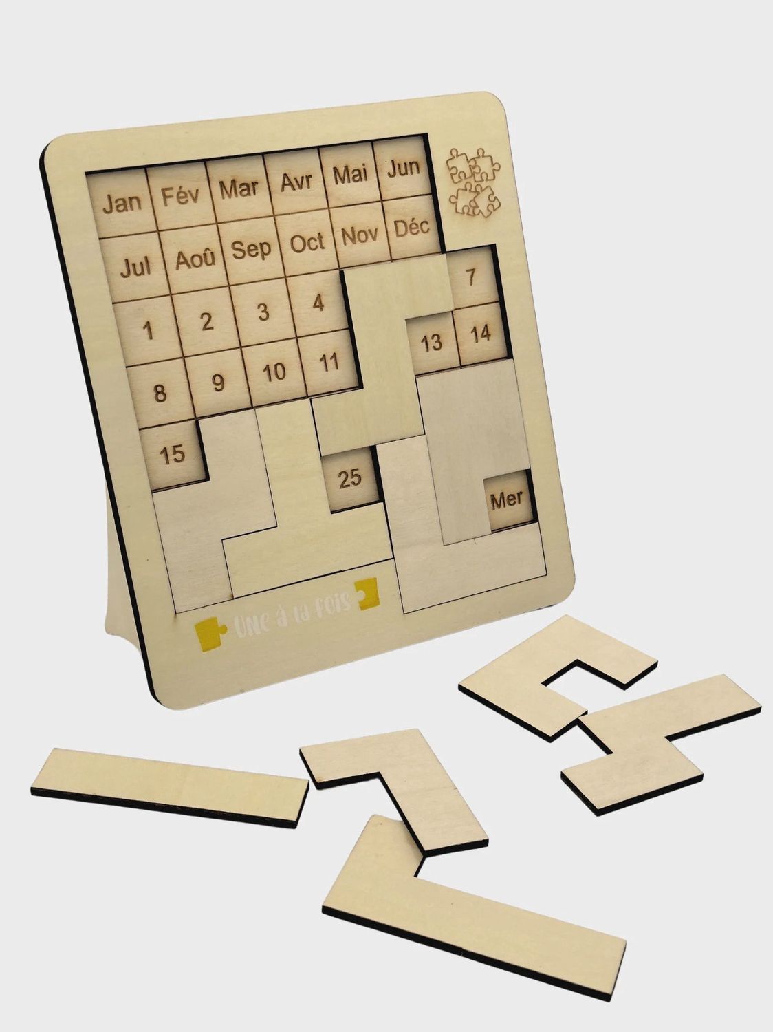 365 - Calendrier Puzzle Bois