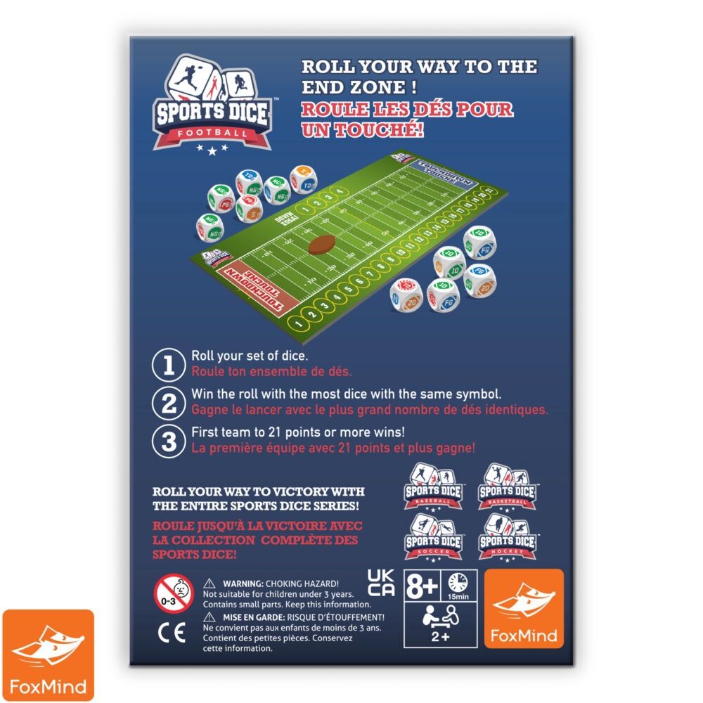 Sports Dice - Football