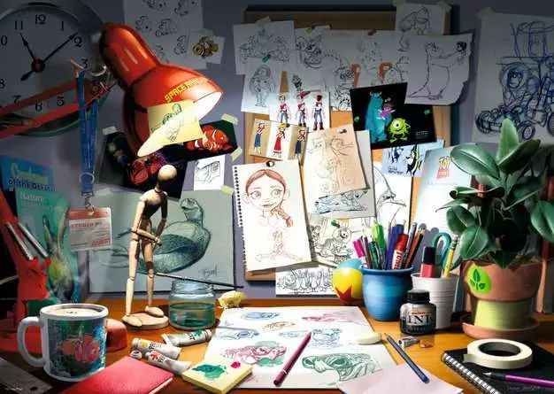PZ1000 Bureau d&#39;artiste, Pixar