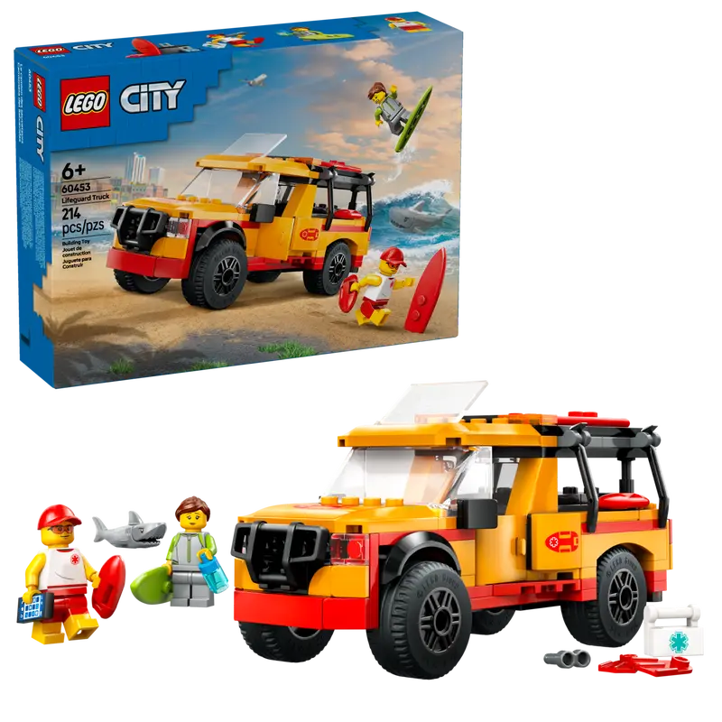 Lego City 60453 Le camion des sauveteurs de la plage