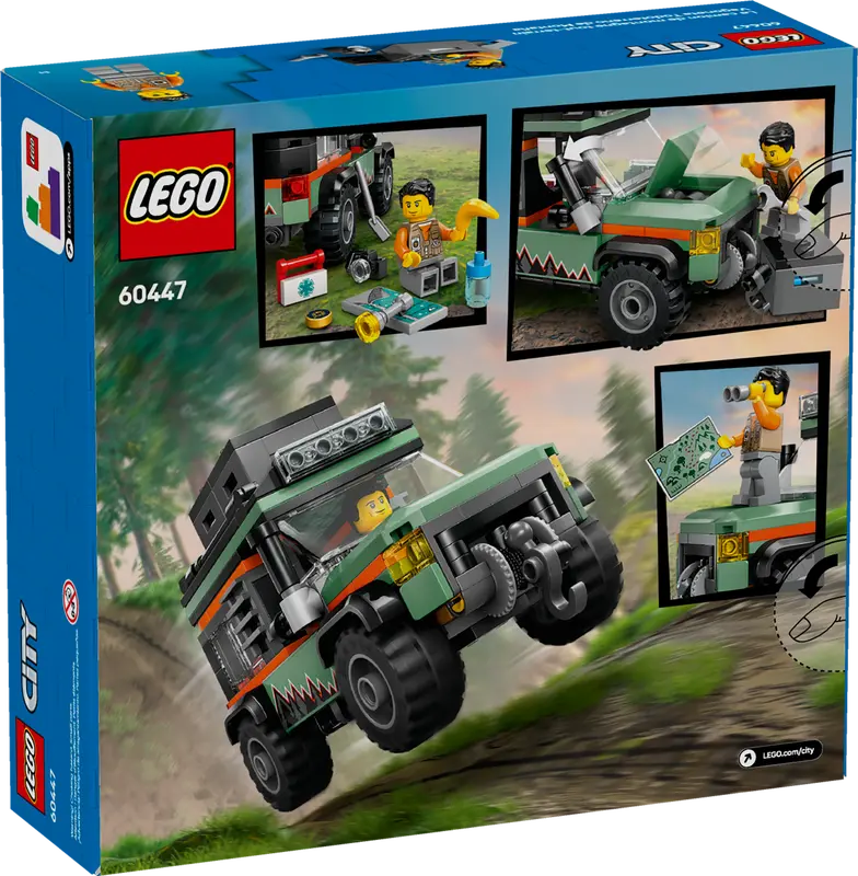 Lego City 60447 Le camion de montagne 4x4 tout-terrain