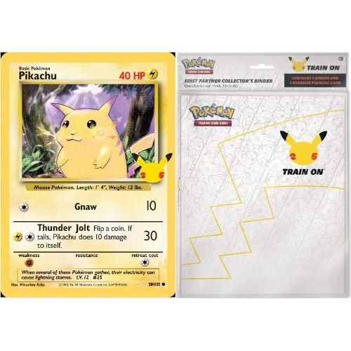 Pokemon First Partner Collector's Binder - Pikachu