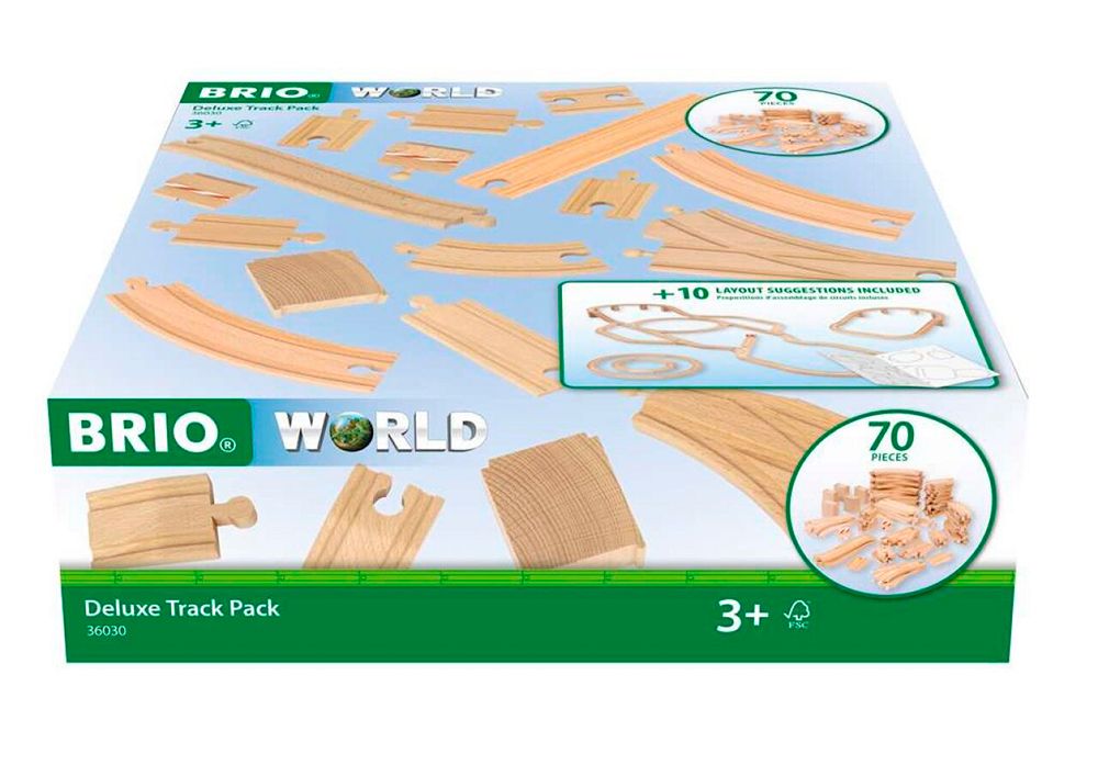 Lot de rails deluxe 70pcs