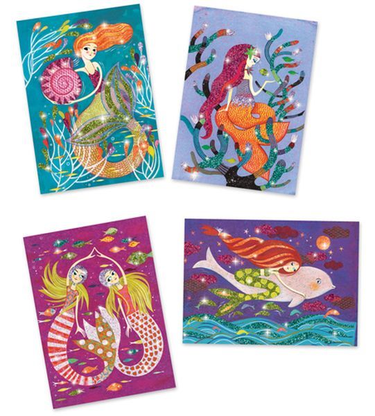 Tableau a pailleter Sirene