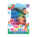 12 crayons de cire jumbo triangle