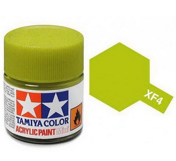 TAMIYA XF-4 - Flat Yellow Green