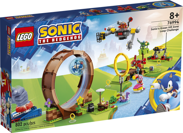 Lego Sonic 76994 Défi de la boucle de Green Hill Zone de Sonic