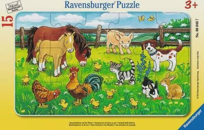 PZ15 Animaux de ferme dans le pré