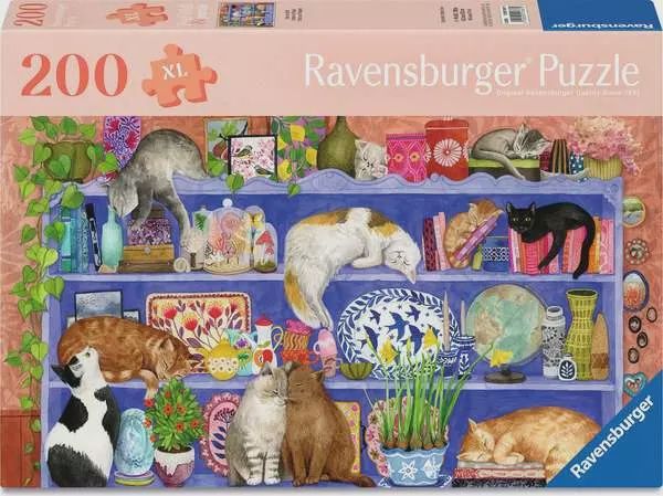 PZ200XL Cats on the shelf