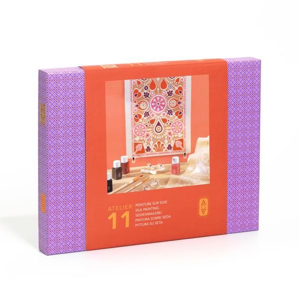 Atelier 11 : Peinture sur soie Petales