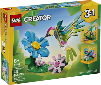 Lego Creator 31384 Les animaux sauvages : le colibri coloré