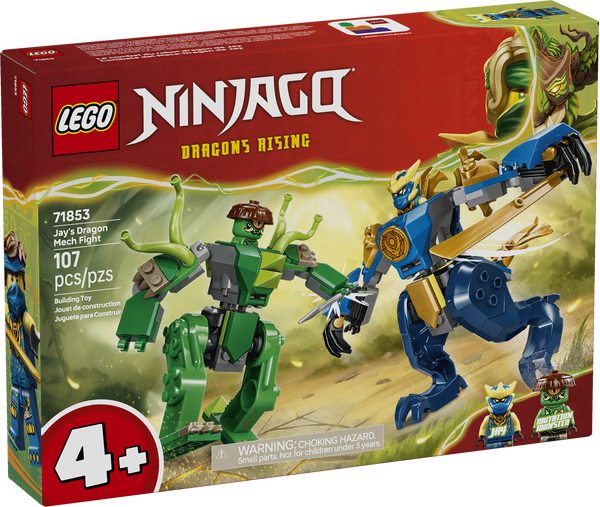 Lego Ninjago 71853 Le combat du robot dragon de Jay