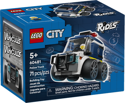 Lego City 60481 Véhicules – Le camion de police