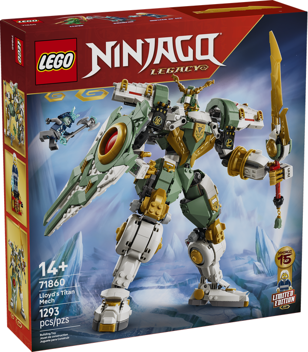Lego Ninjago 71860 Le robot titan de Lloyd – 15e anniversaire