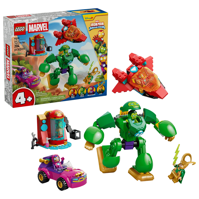 LEGO Marvel 11211 Loki contre l’équipe d’Iron Man