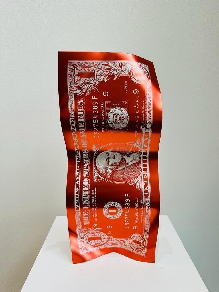 ONE DOLLAR (RED)
