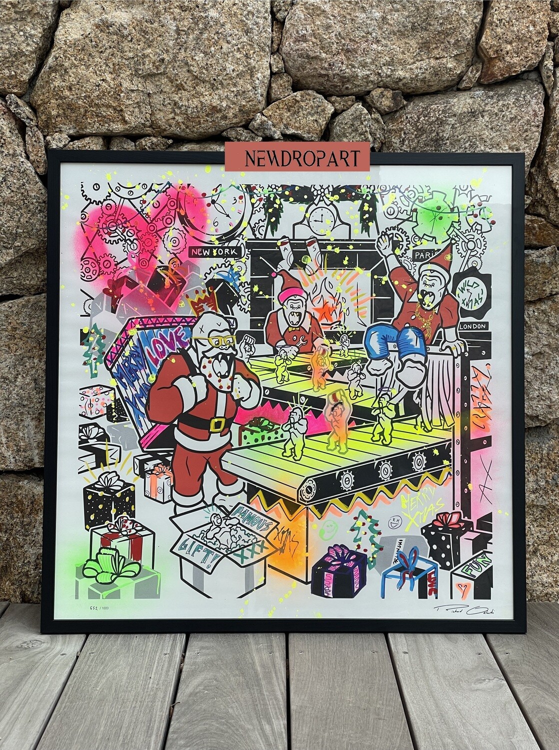 Usine de Noël (REHAUSSE PAR ORLINSKI)
