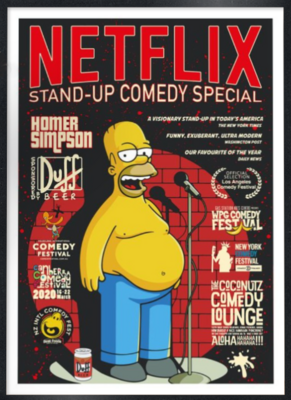 HOMER NETFLIX STAND UP