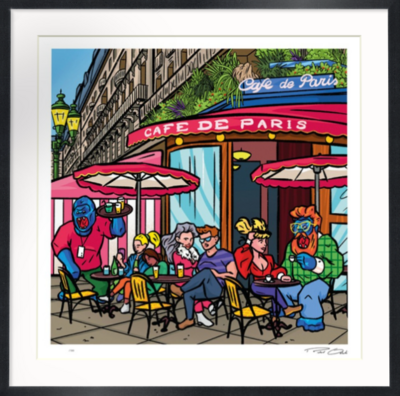 CAFÉ DE PARIS (EPREUVE D'ARTISTE)