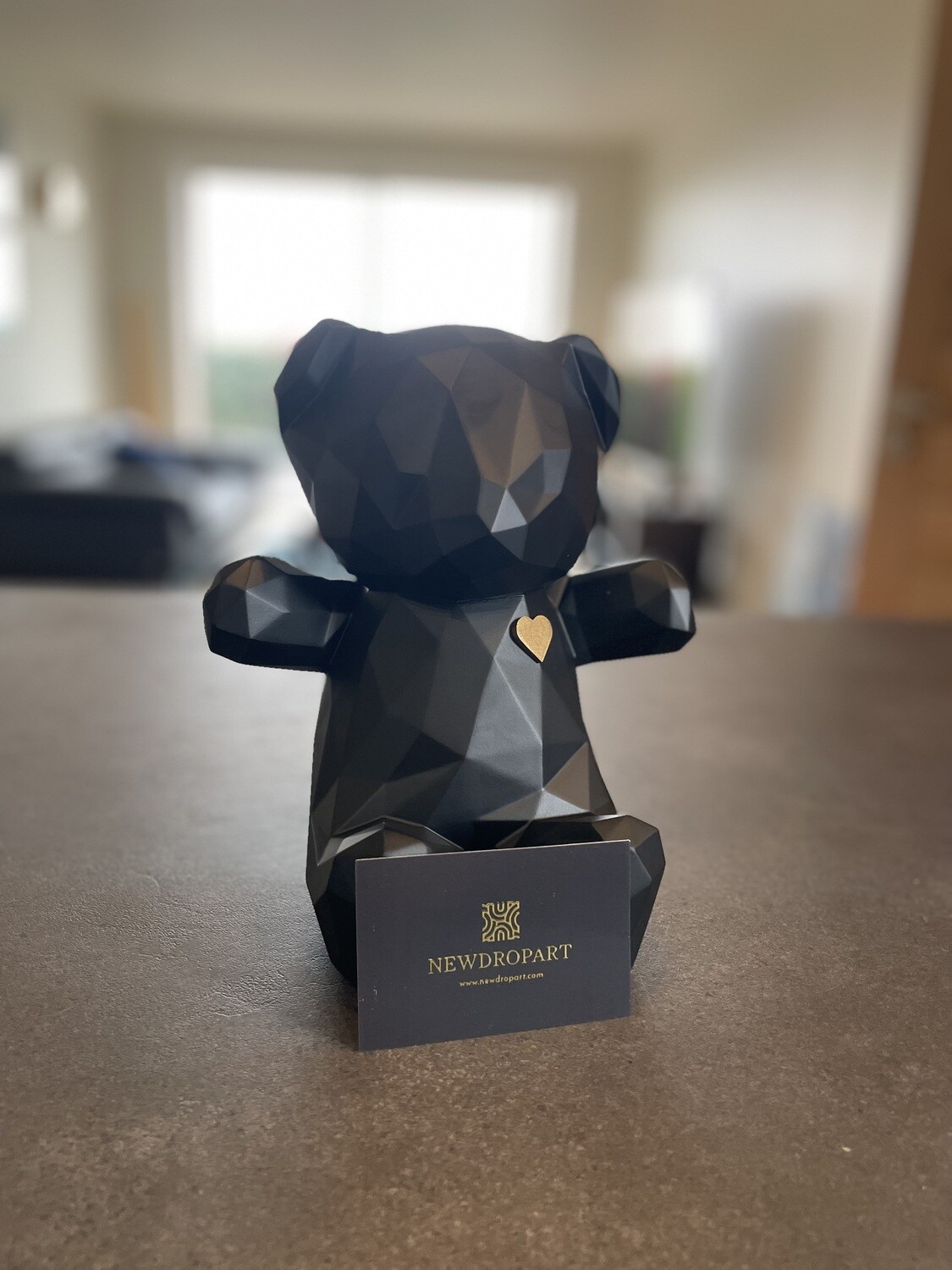 Teddy love noir