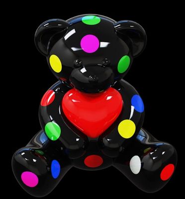 Gacko Bear Love pop art Dot