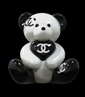 Gacko Bear Love pop art Chanel