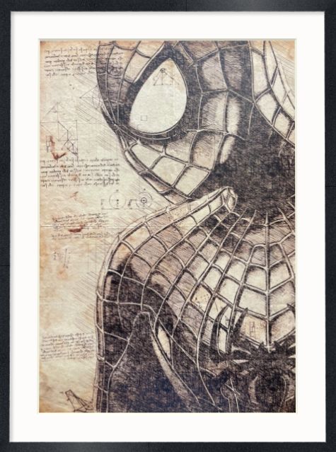 Spiderman- da vinci Spiderman- da vinci