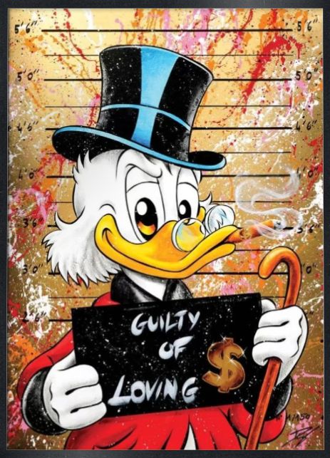 GUILTY OF LOVING DOLLARS (petit)