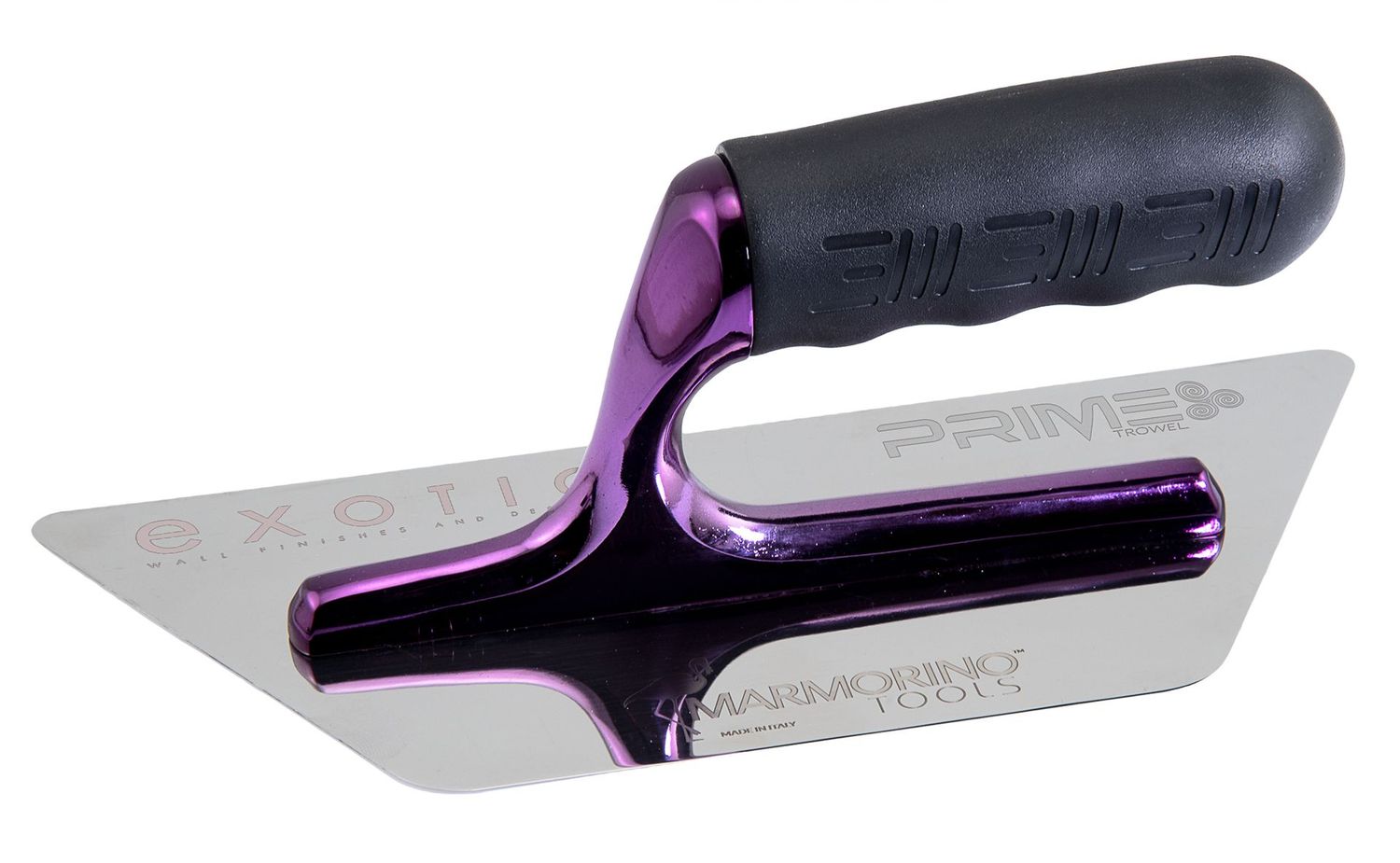 Prime trowel EXOTIC stainless steel 240 mm x 100 mm x 0,6 mm