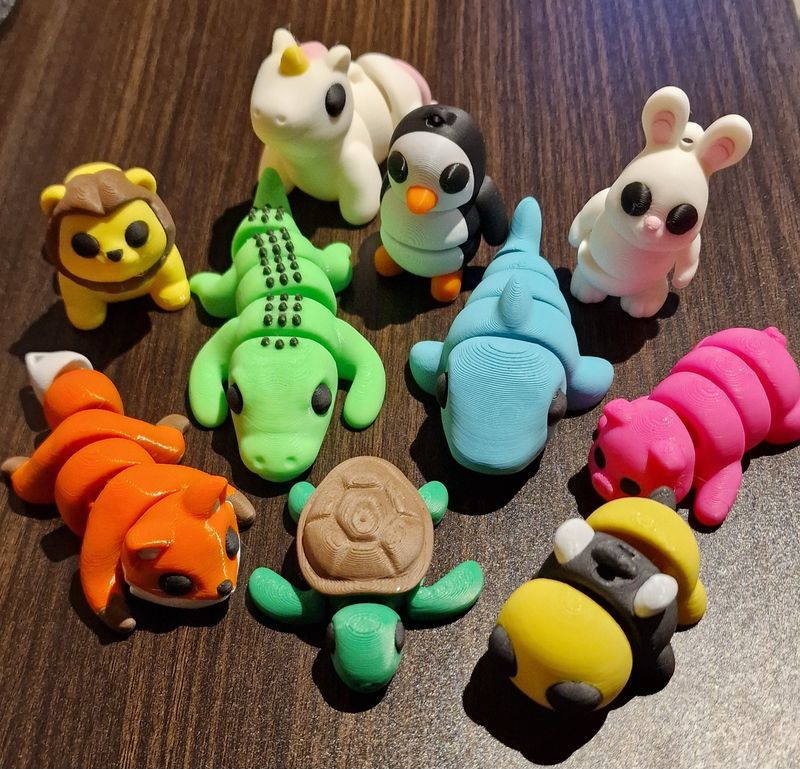 🦄🦊🐝🐇Mini Tierchen🥫🐢🐖🦁🦈