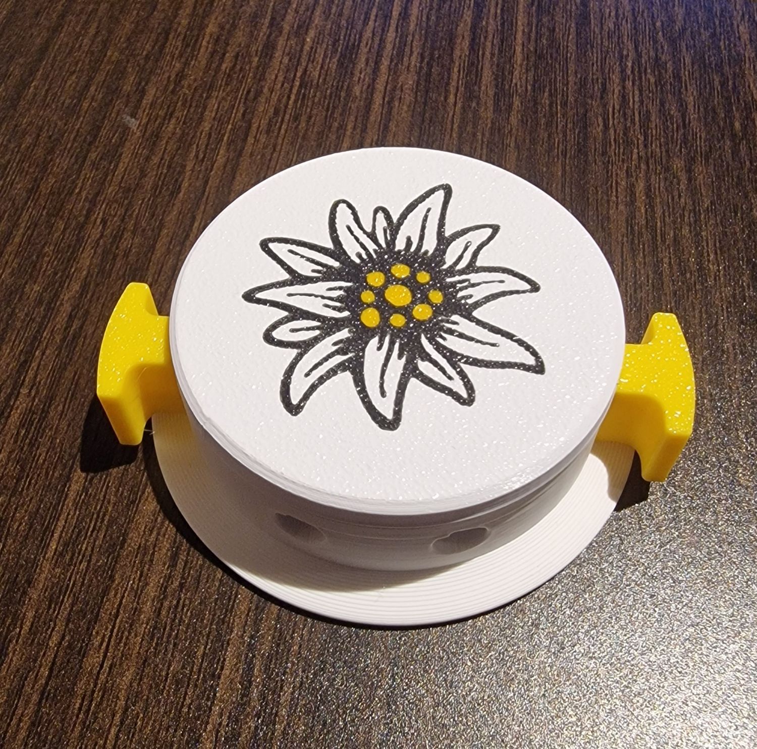 📦Schnupfdose Echt Schweizerisch📦, Version: Edelweiss