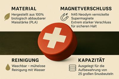📦Snusdose mit deinem Wunschlogo📦