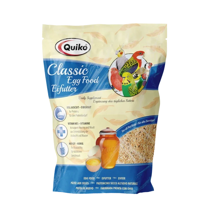 Quiko Classic Eifutter, für alle Ziervögel