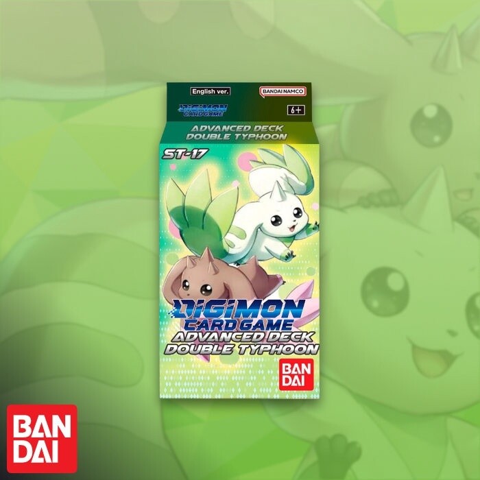 Digimon Card Game Advanced Deck Set Booster Double Typhoon [ST17]