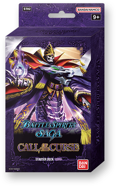 Battle Spirits Saga Card Game Starter Deck (SD02) - Call of the Curse
