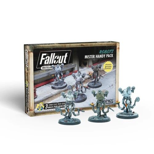 Fallout Wasteland Warfare - Robots: Mr Handy Pack Fallout Wasteland Warfare - Robots: Mr Handy Pack