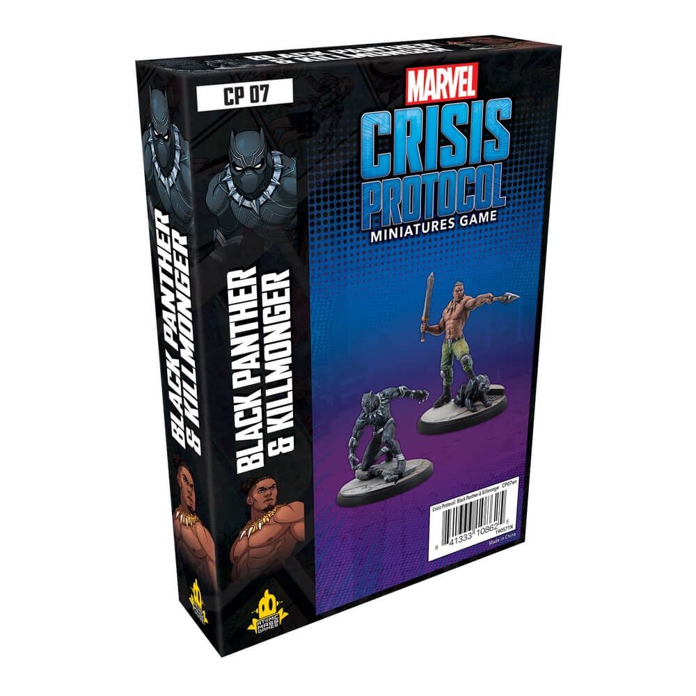Marvel Crisis Protocol Black Panther and Killmonger Character Pack