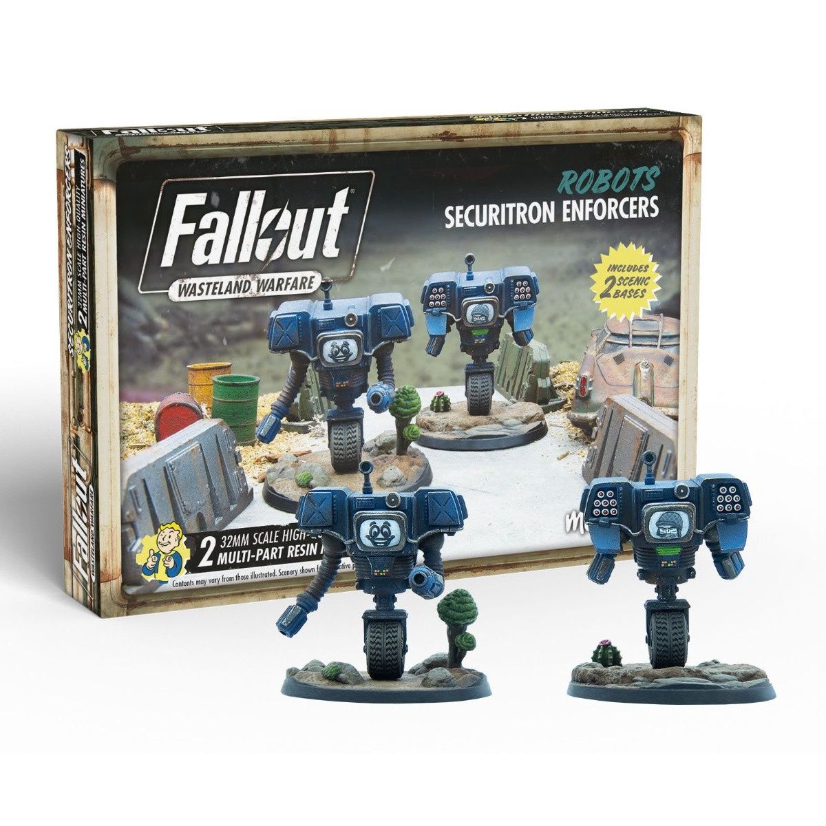 Fallout: Wasteland Warfare - Robots: Securitron Enforcers