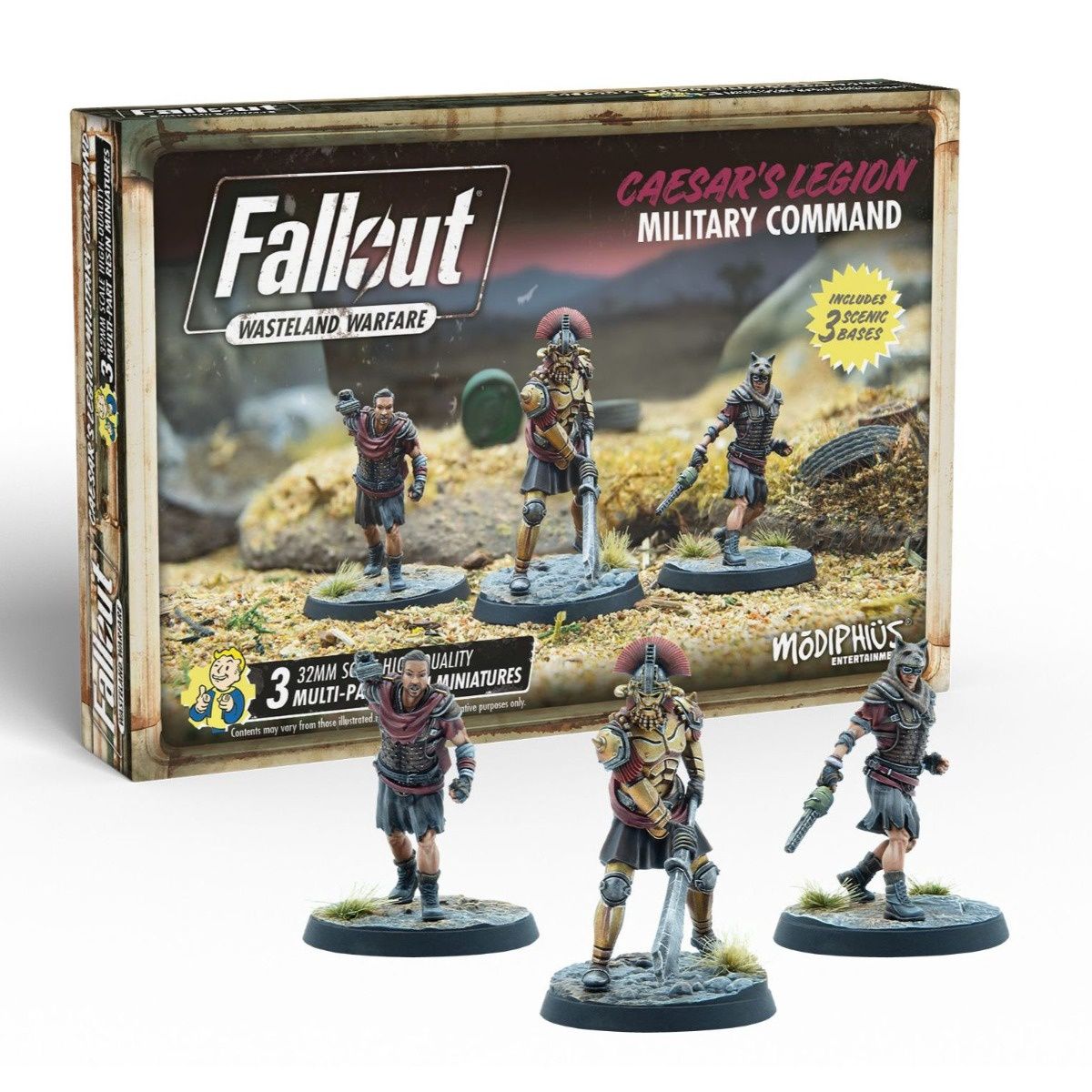 Fallout Wasteland Warfare - Caesar's Legion Military Command Fallout Wasteland Warfare - Caesar's Legion Military Command