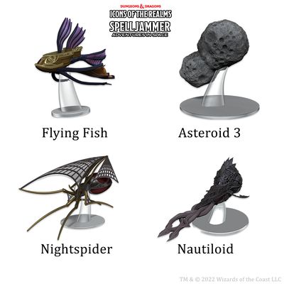 D&amp;D Icons of the Realms Ship Scale Wildspace Ambush