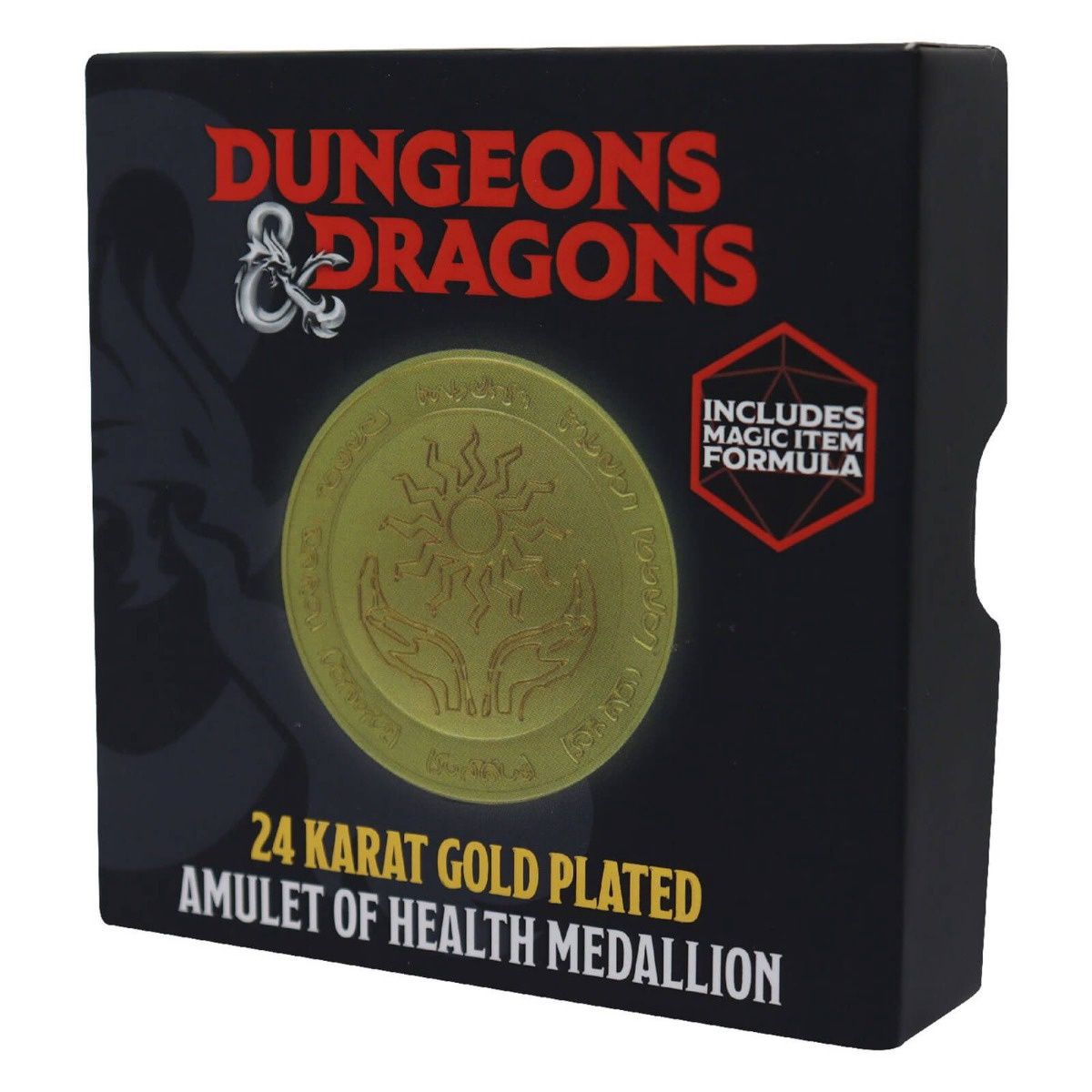 D&amp;D Dungeons &amp; Dragons - 24k Gold Plated Medallion