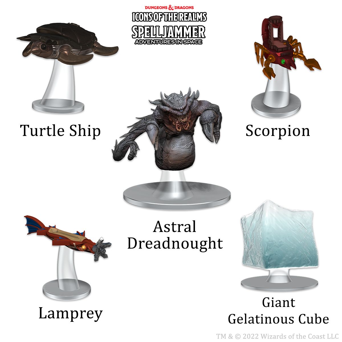 D&amp;D Icons of the Realms Ship Scale Attacks from Deep Space