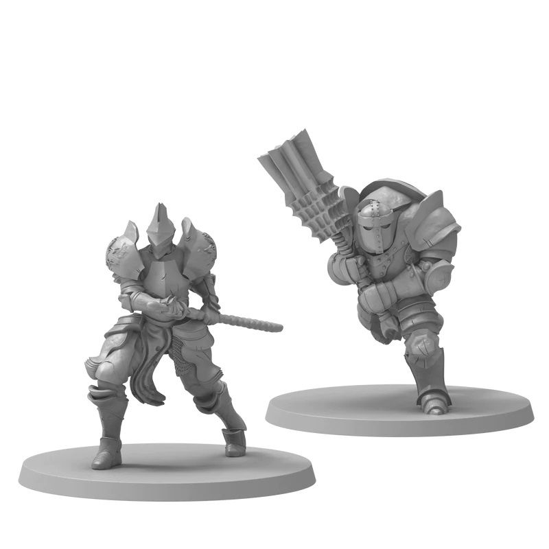 Dark Souls RPG Miniatures: Captains &amp; Warriors
