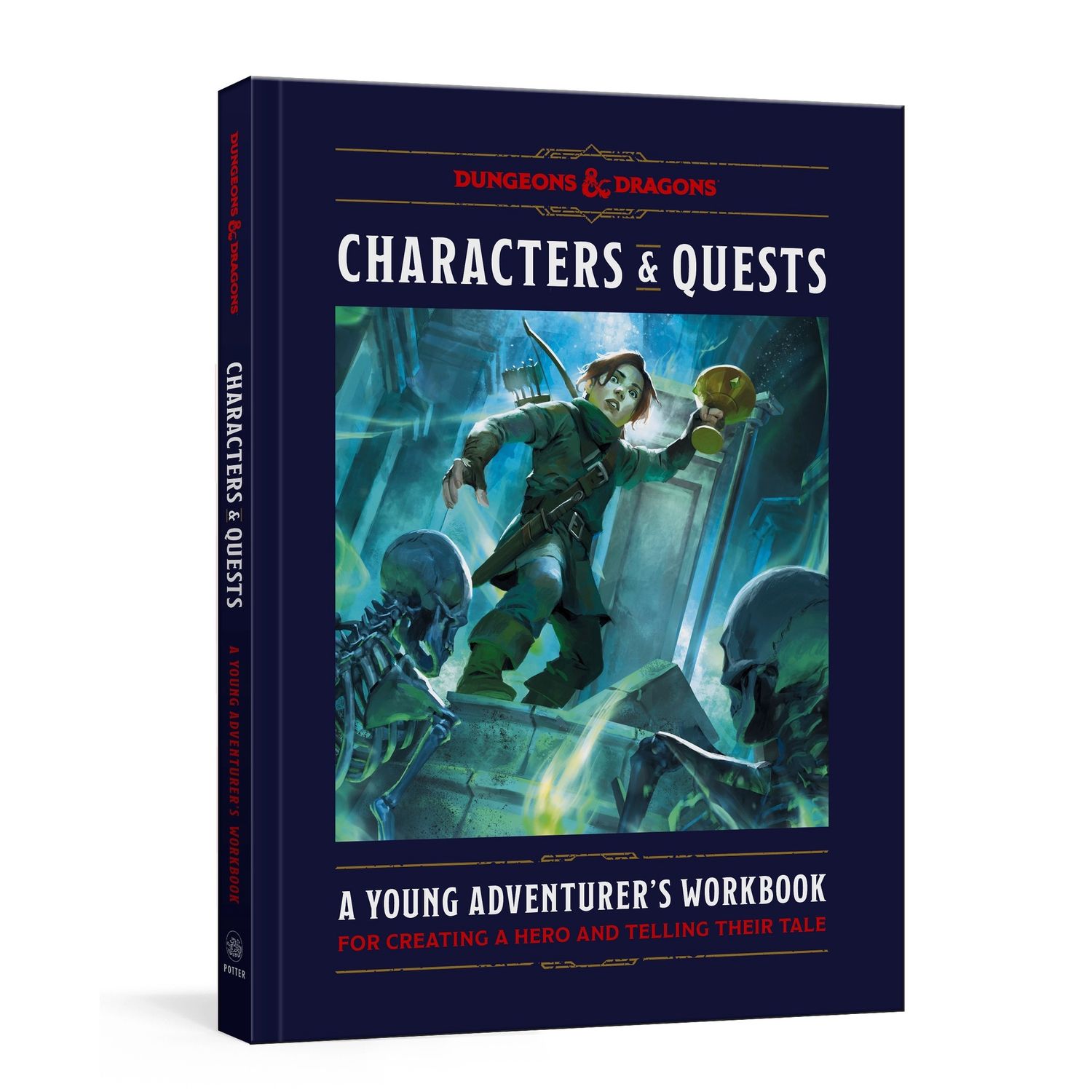 D&amp;D Dungeons &amp; Dragons: Characters &amp; Quests A Young Adventurer&#39;s Guide
